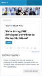 Mobile Screenshot of padamswing.com